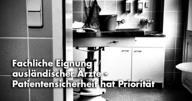 Spangenberg: Fachliche Eignung ausländischer Ärzte – Patientensicherheit hat Priorität Spangenberg: Fachliche Eignung ausländischer Ärzte – Patientensicherheit hat Priorität