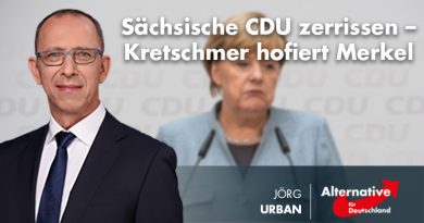 Sächsische CDU zerrissen – Kretschmer hofiert Merkel Sächsische CDU zerrissen – Kretschmer hofiert Merkel