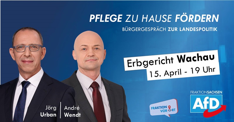 Pflege zu Hause fördern Bürgergespräch zur Landespolitik.