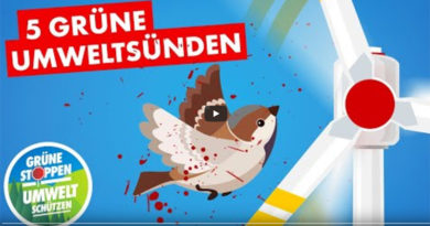 AfD startet Kampagne „Grüne stoppen! – Umwelt schützen!“ AfD startet Kampagne „Grüne stoppen! – Umwelt schützen!“
